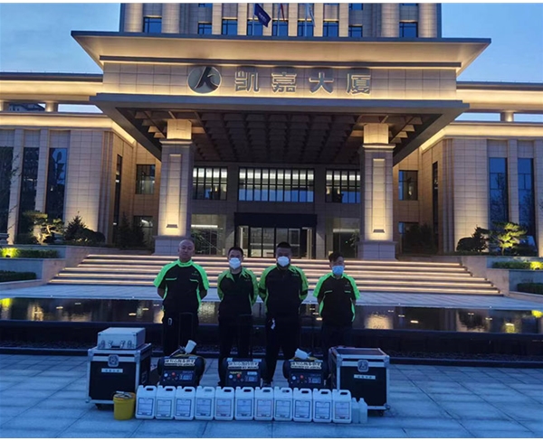 介休市凱嘉大廈-室內空氣淨化 除甲醛