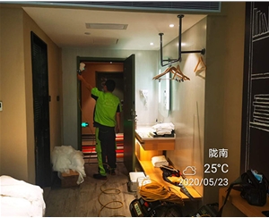 甲醛治理——甘肅隴南宜必（bì）思酒店