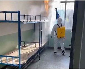 忻州某學校（xiào）消毒殺菌