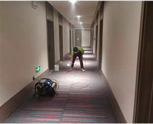 陝西榆林漢庭快捷酒店甲（jiǎ）醛（quán）治理和異味處理